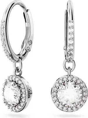 Image de SWAROVSKI Femmes Angelic Drop Boucles d'oreilles blanc UNA 5636270