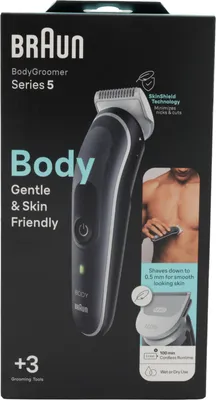 Productafbeelding van Braun BodyGroomer BG5340, zwart, zilver