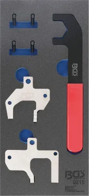 Immagine prodotto di Carrello da officina BGS 1/3: set di attrezzi per la regolazione del motore per Mercedes-Benz M112 + M113 - 9215