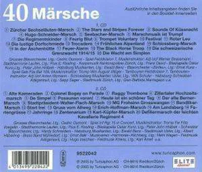 Produktbild von 40 Märsche