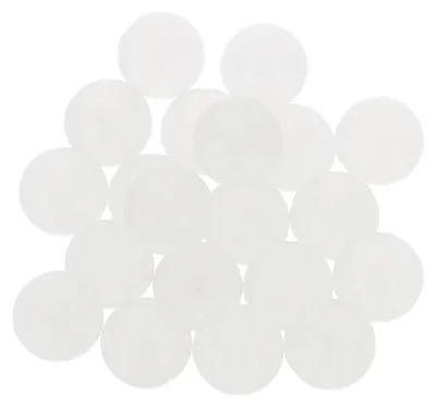 20 PP-Kunststoff-Kugellagerkugeln 12 mm, weiß