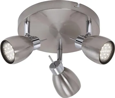 Produktbild von BRILONER Spot TWO 3xLED GU10 3W nickel-chrom