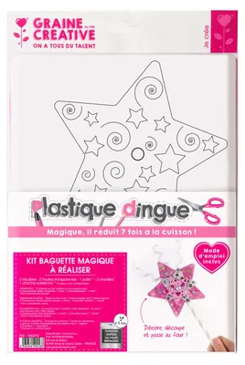 Immagine prodotto di Set di pellicole termoretraibili - Bacchetta magica fai da te
