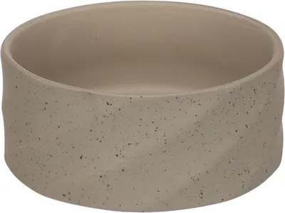 Immagine prodotto di Ciotola per mangiare e bere Flamingo nocciola tondo grigio, capacità: 700 ml