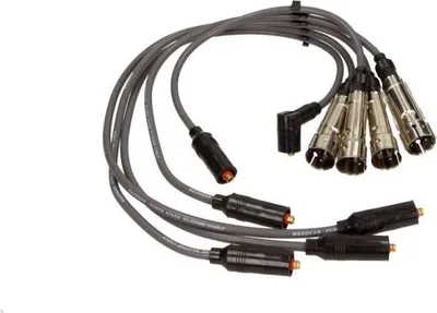 Produktbild von MAXGEAR 53-0093 Zündkabelsatz Zündleitungssatz für VW GOLF III (1H1) Golf IV Cabrio (1E) für AUDI 80 Limousine (8C2, B4) 80 (89, 89Q, 8A, B3)