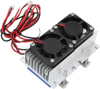 Produktbild von Peltier-Kühlgerät 12V 144W/100W 10A - Halbleiter-Kühlung Wasser-Kühlgerät - Kühlgerät für Kleine Kühlschränke - Mini-Klimaanlagen - Kühlgeräte für Haustiere