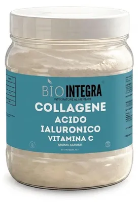 Produktbild von -integra - Kollagen Marine Pulver 300 g - mit Hyaluronsäure Vitamin C Nicotinamid Inulin - Nahrungsergänzung für Haut und Gelenke