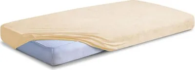 Immagine prodotto di CLASSIC 70x140x10 Lenzuolo in spugna beige con cordoncino elastico