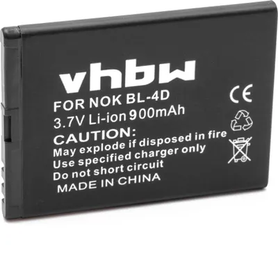 Produktbild von vhbw Akku kompatibel mit Doro Primo DS120, 571, 57 Handy Smartphone Telefon (900 mAh, 3,7 V, Li-Ion)