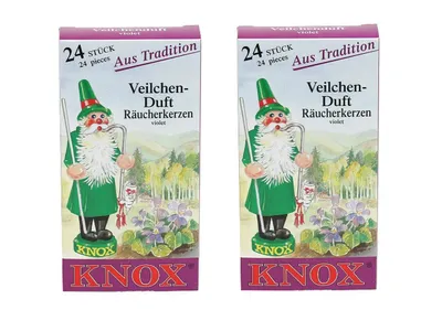 Obrázek produktu pro KNOX - Sada 2 vonných kuželek velikosti M - fialová