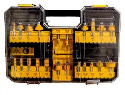 Image de Coffret de 22 fraises de défonceuse DEWALT DT90017-QZ