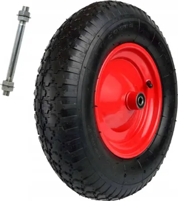 Produktbild von Pumpradsatz Mit Achse Fi12 Pb03 4.00-8 2Pr Fmł.k - Pumprad 1