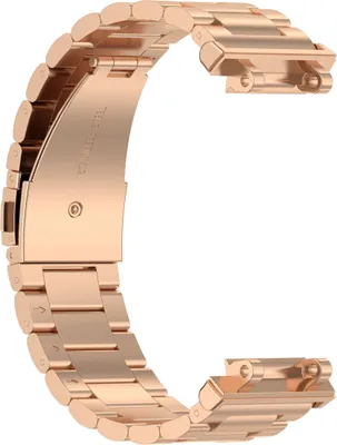 Produktbild von BStrap Stainless Steel Armband für Xiaomi Amazfit Active Edge, rose gold