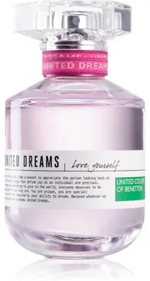 Zdjęcie produktu dla Benetton United Dreams Love Yourself, woda toaletowa dla kobiet, 50 ml
