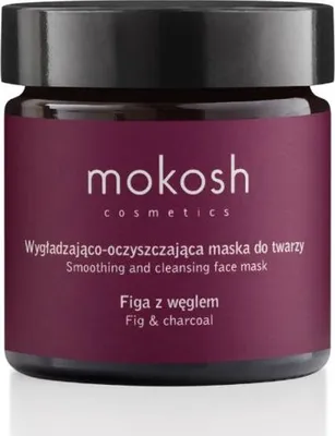 Obrázek produktu pro Mokosh Vyhlazující a čisticí pleťová maska Fík s dřevěným uhlím 60 ml