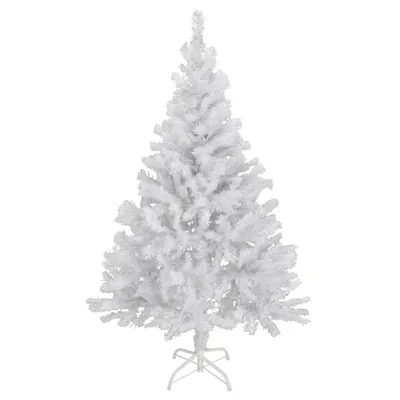 Produktbild von Künstlicher Tannenbaum 180cm mit Tannenbaumständer Farbe weiß | Weihnachtsbaum | PVC Christbaum | Kunstbaum Dekobaum