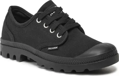 Image de Palladium Dames Faible Sneaker Pampa OX Low Top 92351-008-M noir