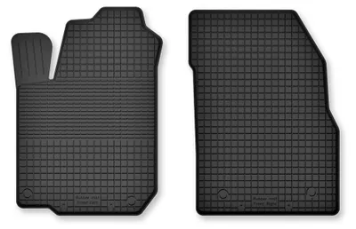 Image de Tapis avant en caoutchouc pour Citroen C4 Grand Spacetourer 2013-2021 – 2 pièces, noirs, semi-universel, adapté