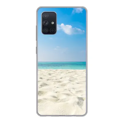 Produktbild von MuchoWow® Handyhülle Schutzhülle Hülle für Samsung Galaxy A51 5G Tropisch - Strand - Meer Silikon Softcase Handy Hülle - Abbildung