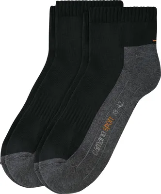 Produktbild von Camano Uni-Sport-Kurzsocken 2 Paar schwarz 39 - 42