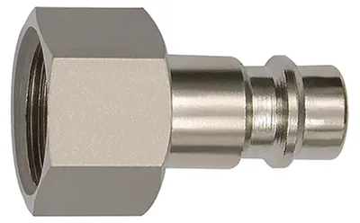 Produktbild von Riegler Nippel für Kupplungen NW 7,2 - NW 7,8, Stahl, G 3/8 IG