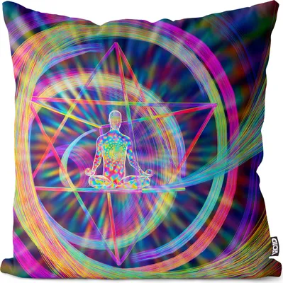 Produktbild von VOID Yoga Energie Meditation Kissenbezug Kissenhülle Polyester wasserfest Outdoor Indoor