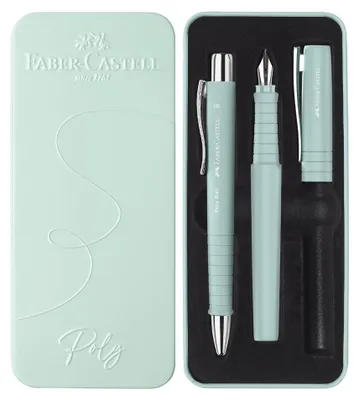 Obrázok produktu pre Faber-Castell 241053 FABER-CASTELL sada písacích potrieb POLY BALL/PEN, karibská modrá
