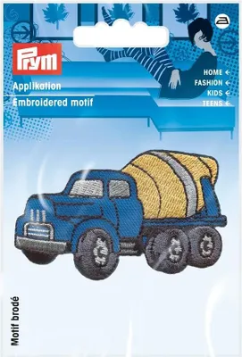 Produktbild von Prym APPLIKATION - Kits and Hits - verschiedene Motive Prym Applikation 924 326 Betonmischer blau
