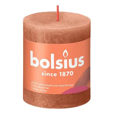 Obrázek produktu pro Bolsius Rustic Pillar Candle Rezavá