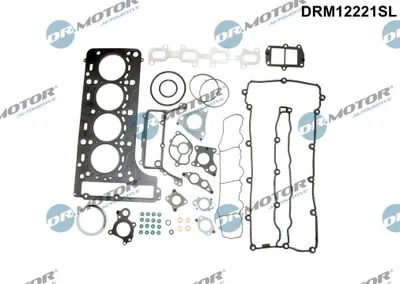 Produktbild von DR.MOTOR AUTOMOTIVE DRM12221SL Motor-Dichtungsvollsatz Dichtsatz passend für MERCEDES-BENZ C-Klasse Limousine (W204) C-Klasse T-modell (S204) VIANO