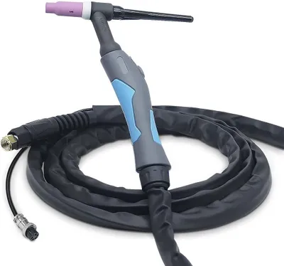 Obrázok produktu pre WP-26 Zvárací horák TIG 200A Rýchloupínací plyn + 9 mm trn Dlžka 8 m