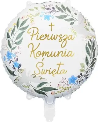 Immagine prodotto di Palloncino in foil Prima Comunione 45 cm