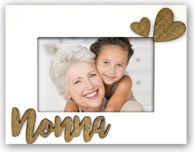 Immagine prodotto di ZEP MM467HI cornice per foto "Nonna" 10x15 cm con cuori in legno