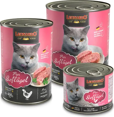 Produktbild von LEONARDO Geflügel pur 6x200 g