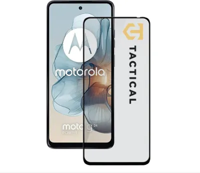 Zdjęcie produktu dla Tactical Glass Shield 5D dla Motorola Moto G24 Power KP30835