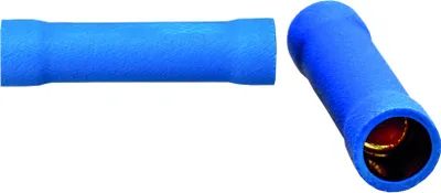 Produktbild von Sinuslive Kabelquetschverbinder vergoldet blau 2,5mm² - 4mm² 10 Stück