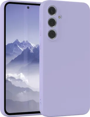 Produktbild von EAZY CASE - TPU Hülle für Samsung Galaxy A55, TPU Case stoßfeste Handyhülle, weiches Cover mit Kameraschutz, Silikonhülle in Lila
