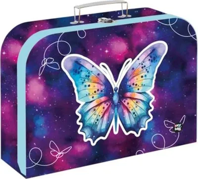 Obrázek produktu pro Oxybag Kufřík lamino 34 cm - Motýl