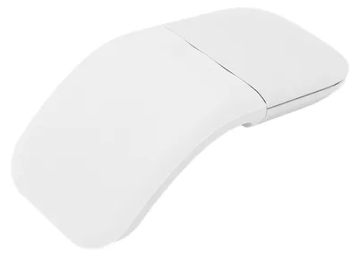 Imagen del producto de Ratón inalámbrico plegable BT Arc Touch, ultra delgado, portátil, con sensor óptico de 1200 DPI, ideal para portátiles y tabletas, color gris