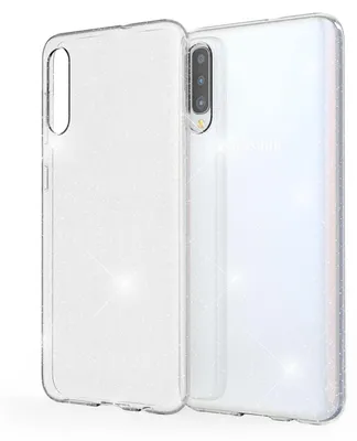 Zdjęcie produktu dla NALIA brokatowe etui na telefon komórkowy Samsung Galaxy A50, pokrowiec ochronny, etui na torbę