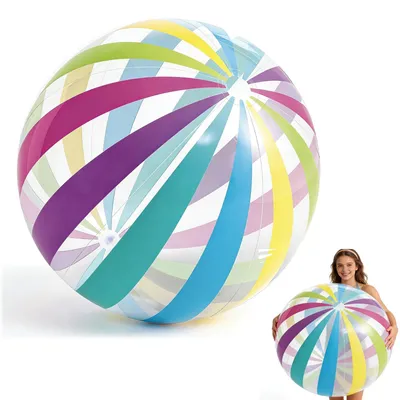 Imagen del producto de Gran pelota inflable de goma para adultos, ideal para la playa - 107 cm