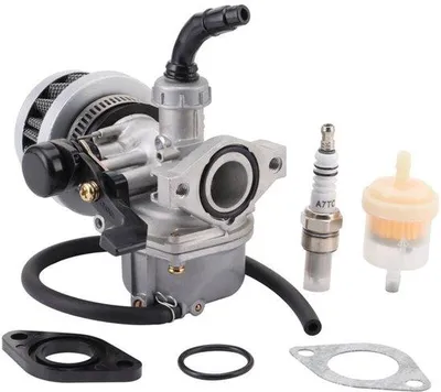 Immagine prodotto di Carburatore in alluminio con filtro dell'aria e filtro del carburante per PZ19