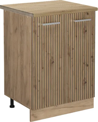 Obrázek produktu pro Spodní skříňka kuchyňské linky Vicco R-Line Řemeslný dub 60 cm , PD Dub, Model 49113