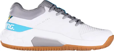 Produktbild von Salming Recoil Ultra Indoor Handballschuhe Hallenschuhe weiß/grau/blau 1233075-0707, Schuhgröße:38 EU