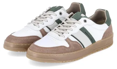 Produktbild von Bullboxer Herren Low Sneaker Weiß Leder Größe: 43