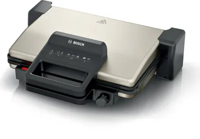 A Bosch grill is shown on a white background.