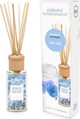 Produktbild von pajoma® Raumduft 100 ml inkl. Duftstäbchen, Fresh Linen
