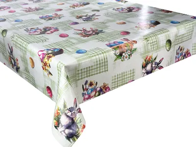 Obrázok produktu pre Obrus na stôl s olejom Obrus na stôl s olejom Umývateľný vodotesný záhradný obrus Fantastik WL 1205-2 140x140 cm