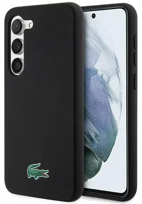 Zdjęcie produktu dla Etui Lacoste Silicone do Samsung Galaxy S23+ czarny
