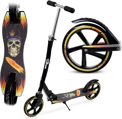Zdjęcie produktu dla Ha205D Blackpoliuretan 205Mm Hulajnoga Nils Extreme
